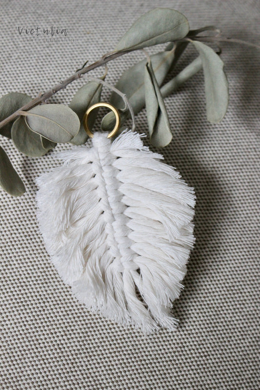 Makramee Boho Feder
